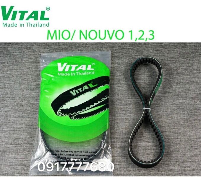 Dây curoa mio, nouvo 1, 2, 3, ultimo hiệu vital - dây curoa vitan chính hãng, hàng thái lan