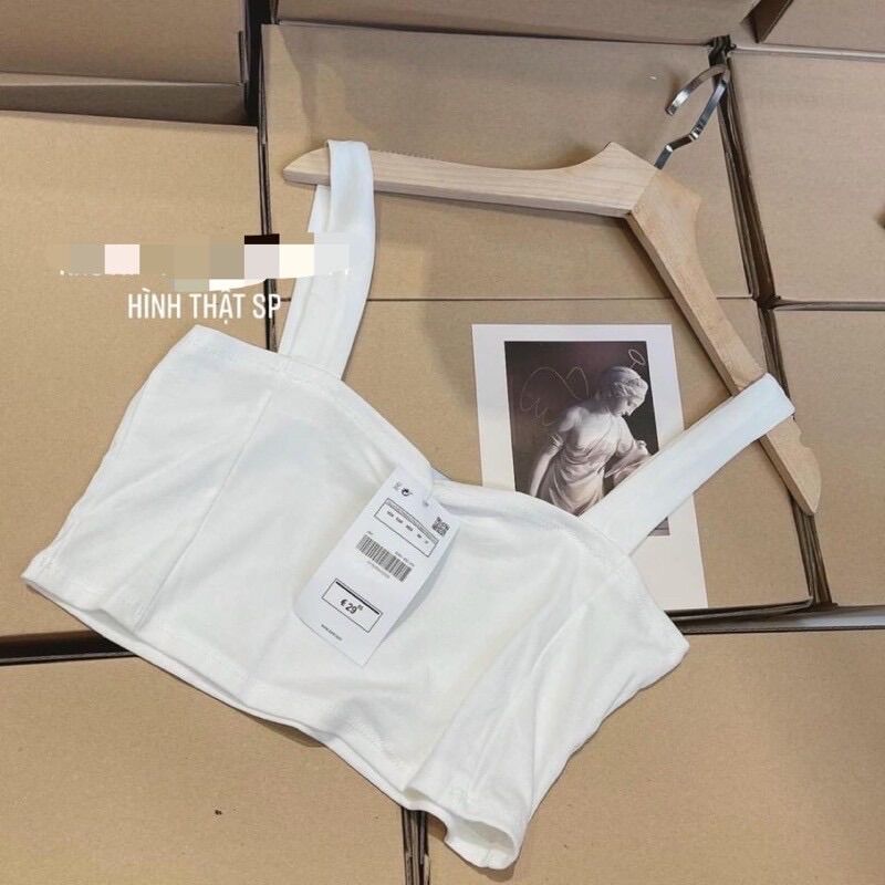 Áo croptop 2 dây bản to nữ🌸(freeship)