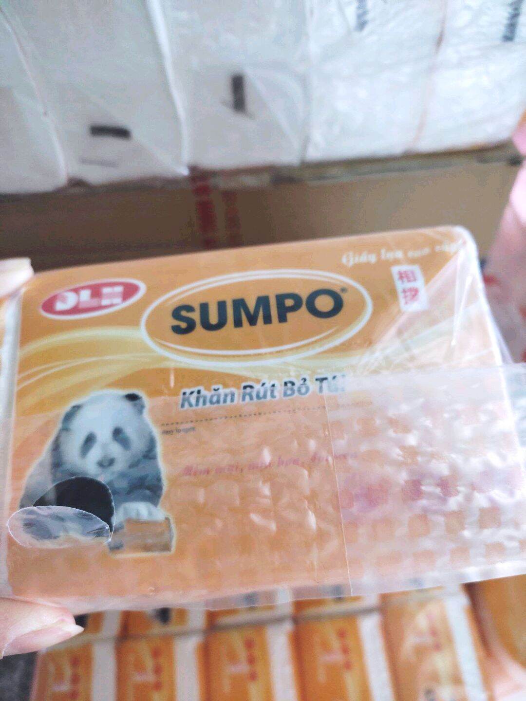 Khăn giấy rút bỏ túi Sumpo