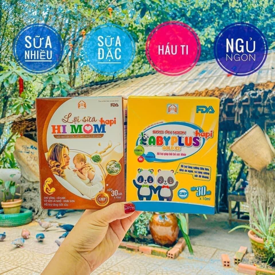 Siro Baby Plus và Lợi Sữa Himom chính hãng