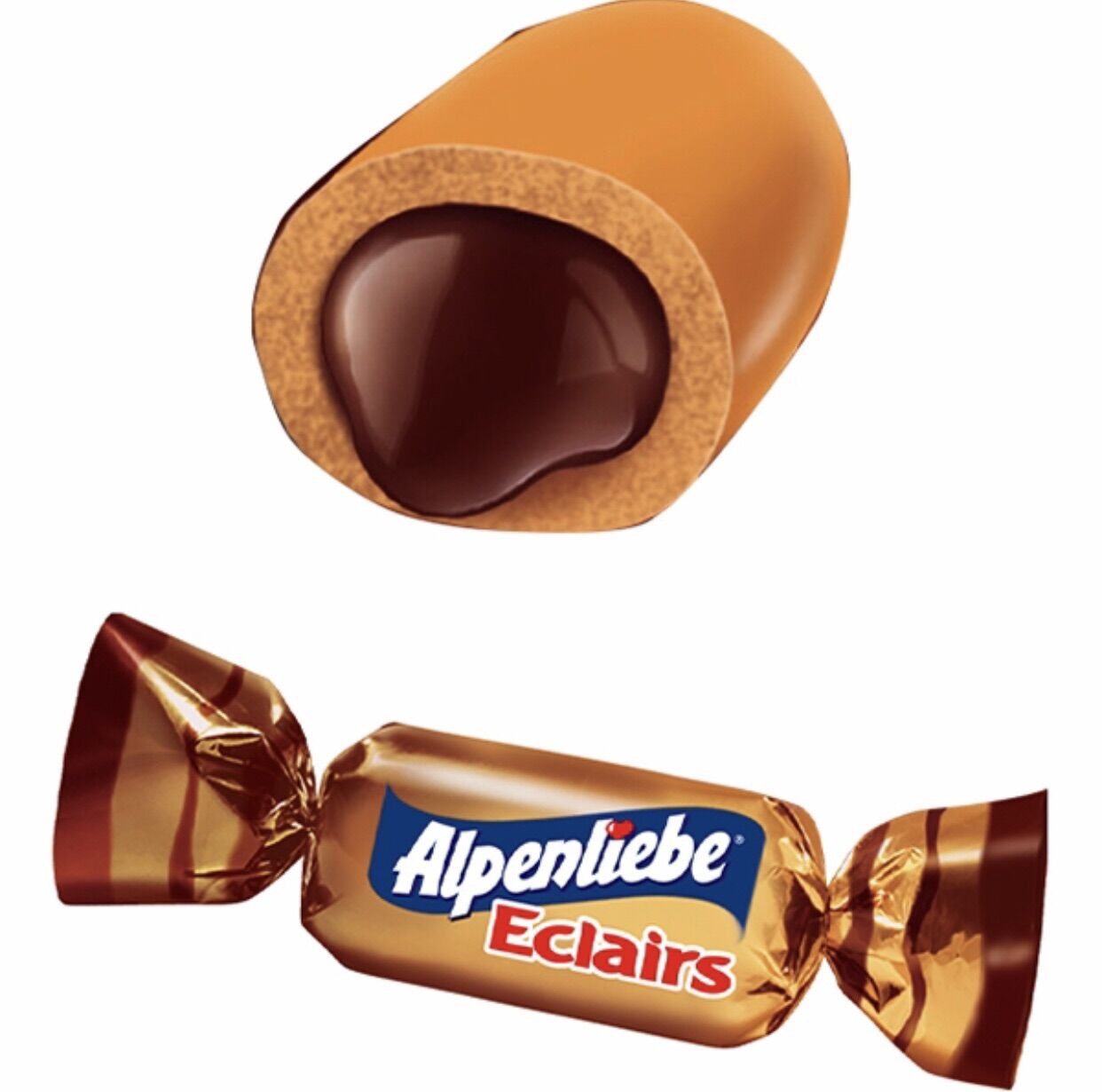 Combo 5 bịch kẹo Alpenliebe Eclair chocolate