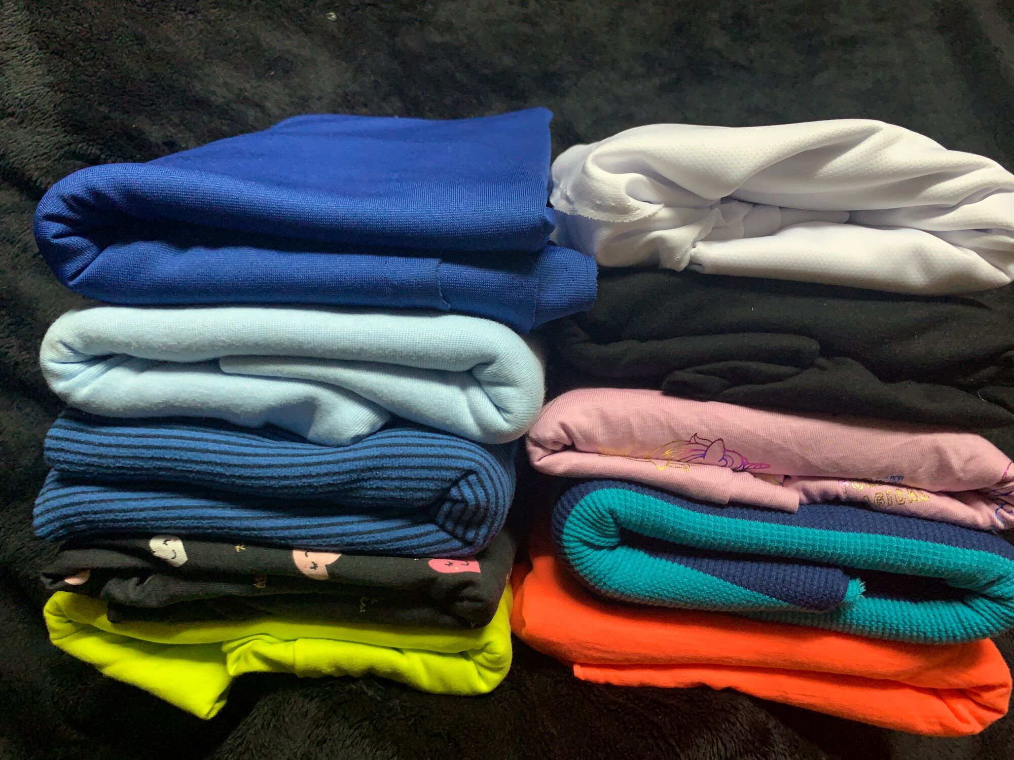 Bán theo 1kg vải cotton thun các loại , có được chọn màu [SIÊU THỊ SV]