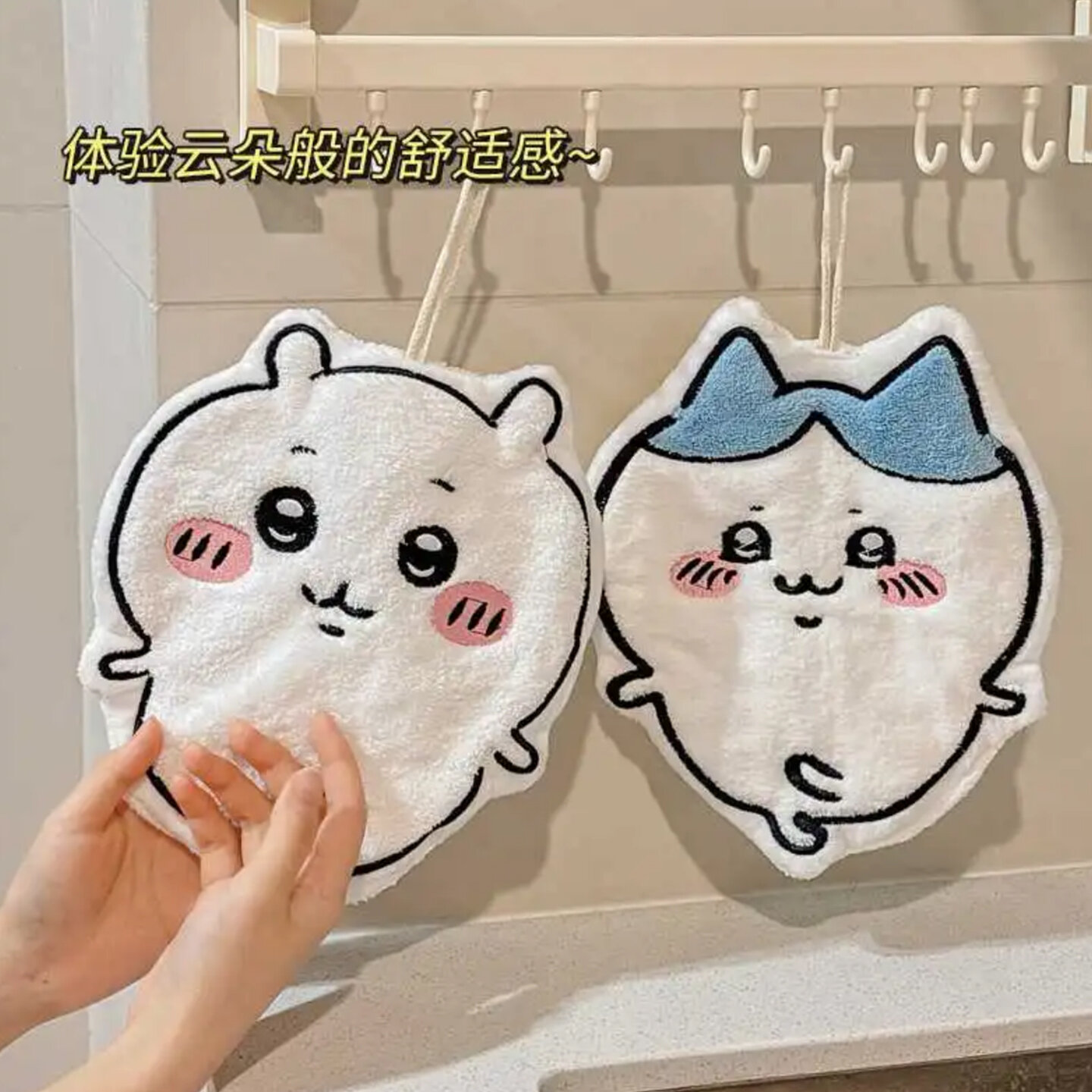 Cartoon Kitchen Towel Cute Hanging Coral Fleece Absorbent Quick Dry Household Cloth High Aesthetic Value Handkerchief Giá 98,000 Đồng*Miễn phí vận chuyển