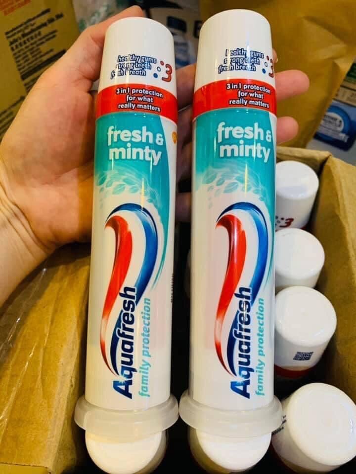 Kem Đánh Răng Aquafresh Fresh & Minty 100Ml - Anh