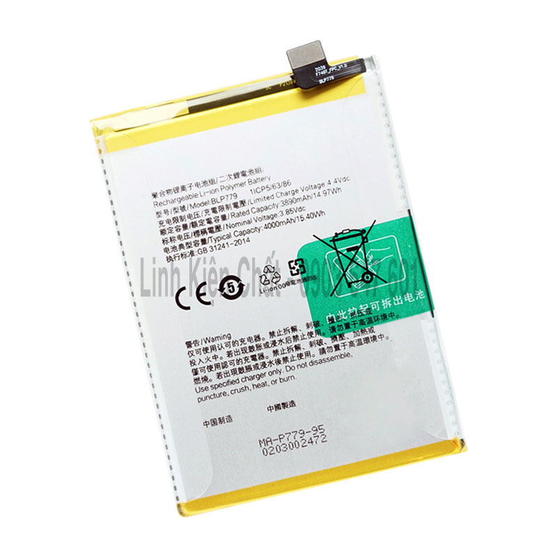 Pin cho điện thoại oppo reno 4z 5g 4000mah zin
