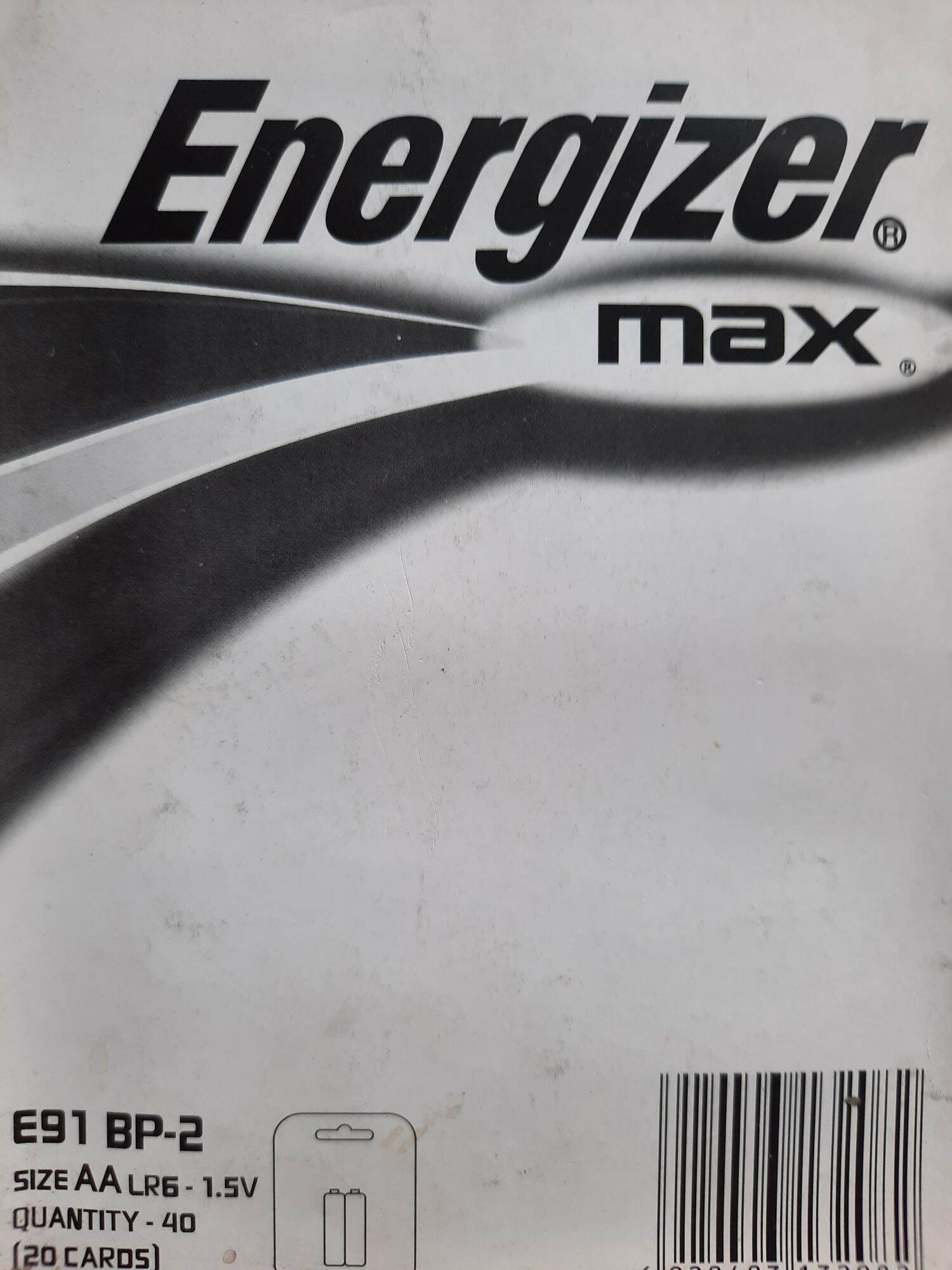 Vĩ 2 viên Pin Energizer 2A, 3A