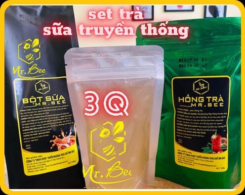 Set trà sữa truyền thống