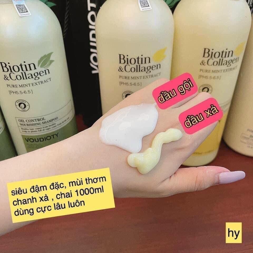 [HCM]Cặp Dầu Gội Xả Biotin Collagen ( CHÍNH HÃNG )