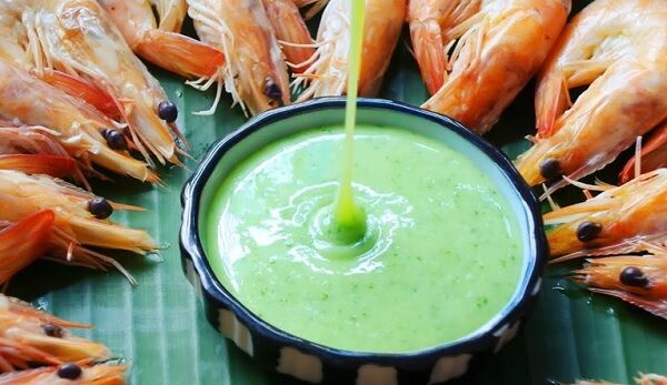 Muối ớt xanh chấm hải sản 300gr