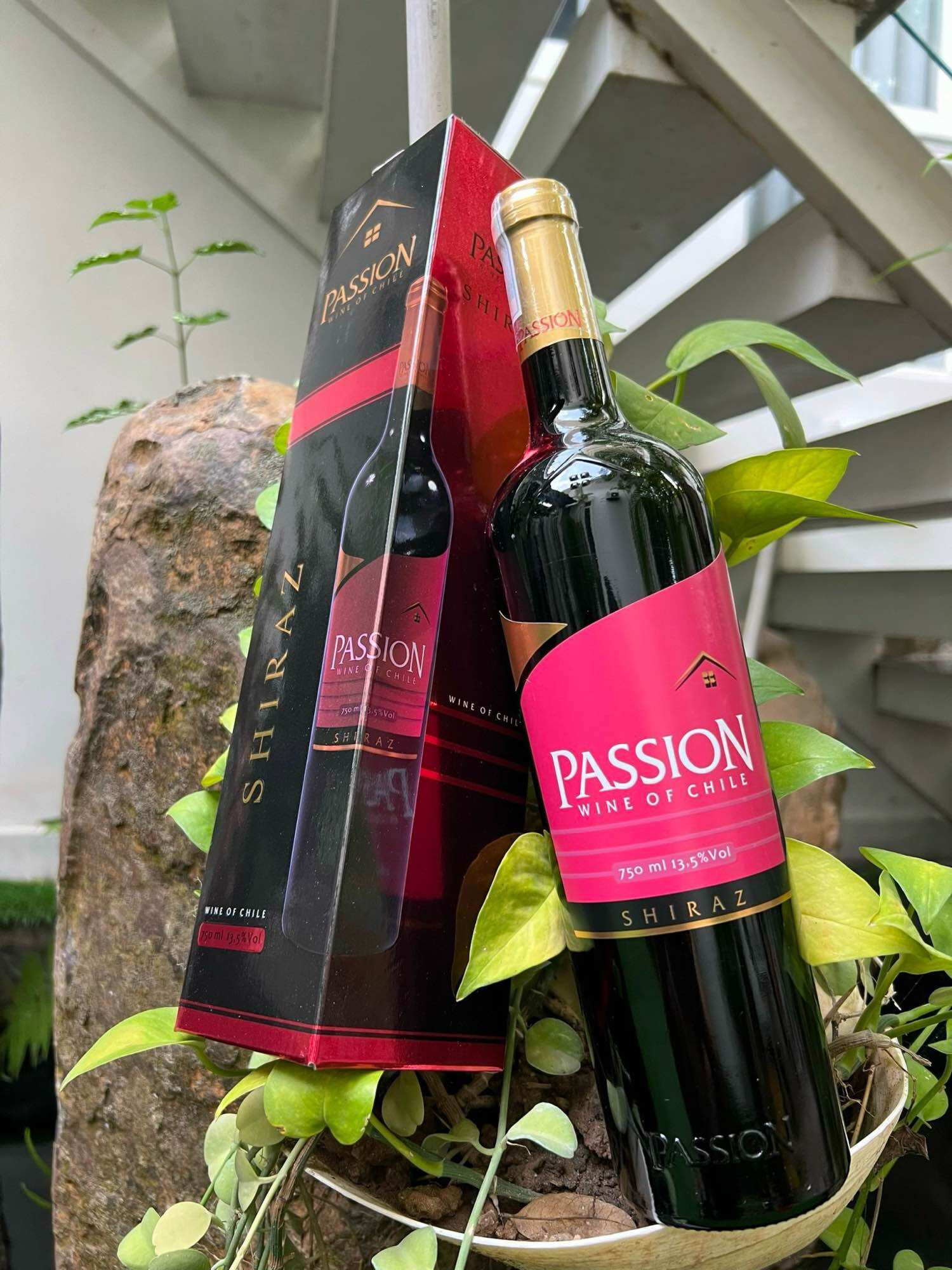 Vang Đỏ Chile PASSION SHIRAZ 13.5% 750ml