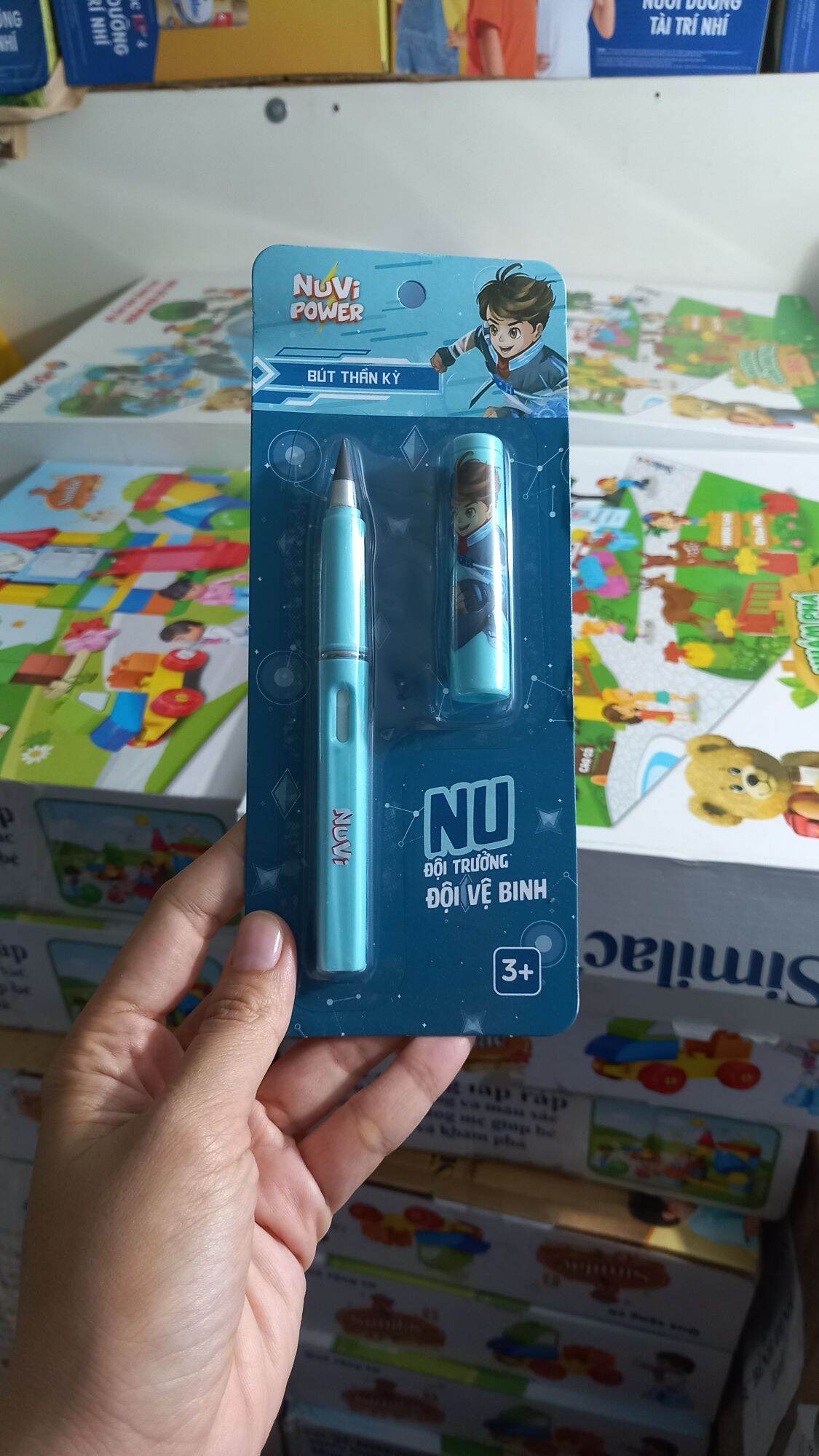 Bút chì thần kỳ Nuvi (có gôm bên trong thân bút)