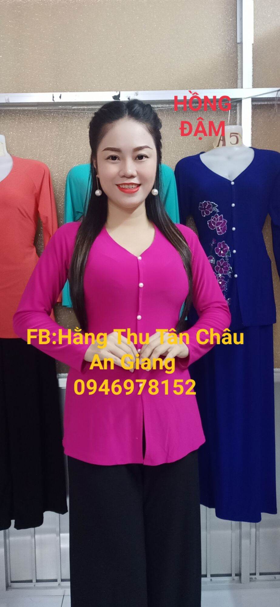 ÁO BÀ BA TRƠN MÀU(KHÔNG KÈM QUẦN)
