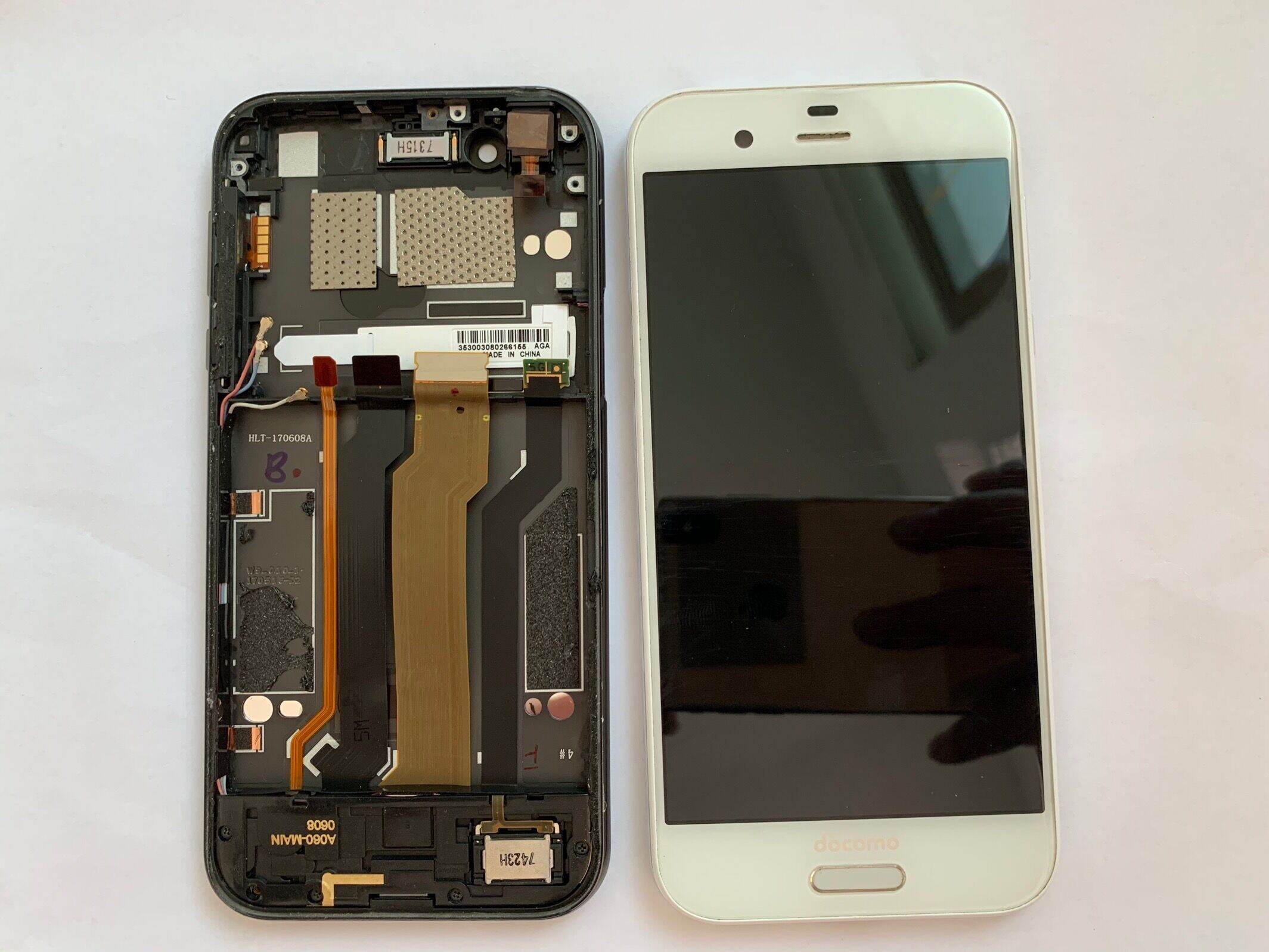 Màn hình cảm ứng điện thoại aquos r sharp shv39 605sh sh-03j màn hình cảm ứng có khung