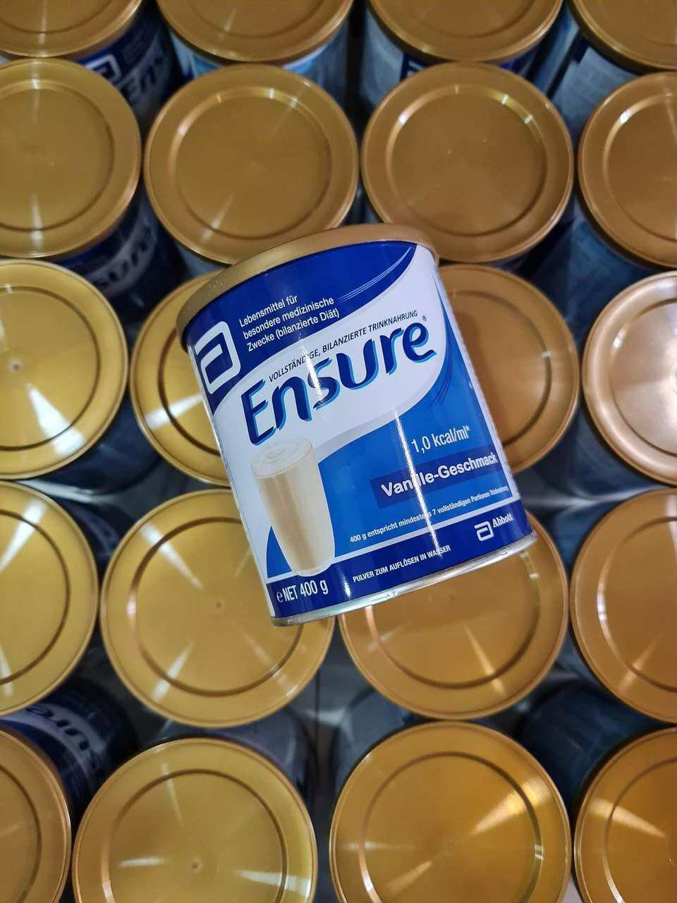 Sữa Ensure của Đức hộp 400g phù hợp cho mọi lứa tuổi