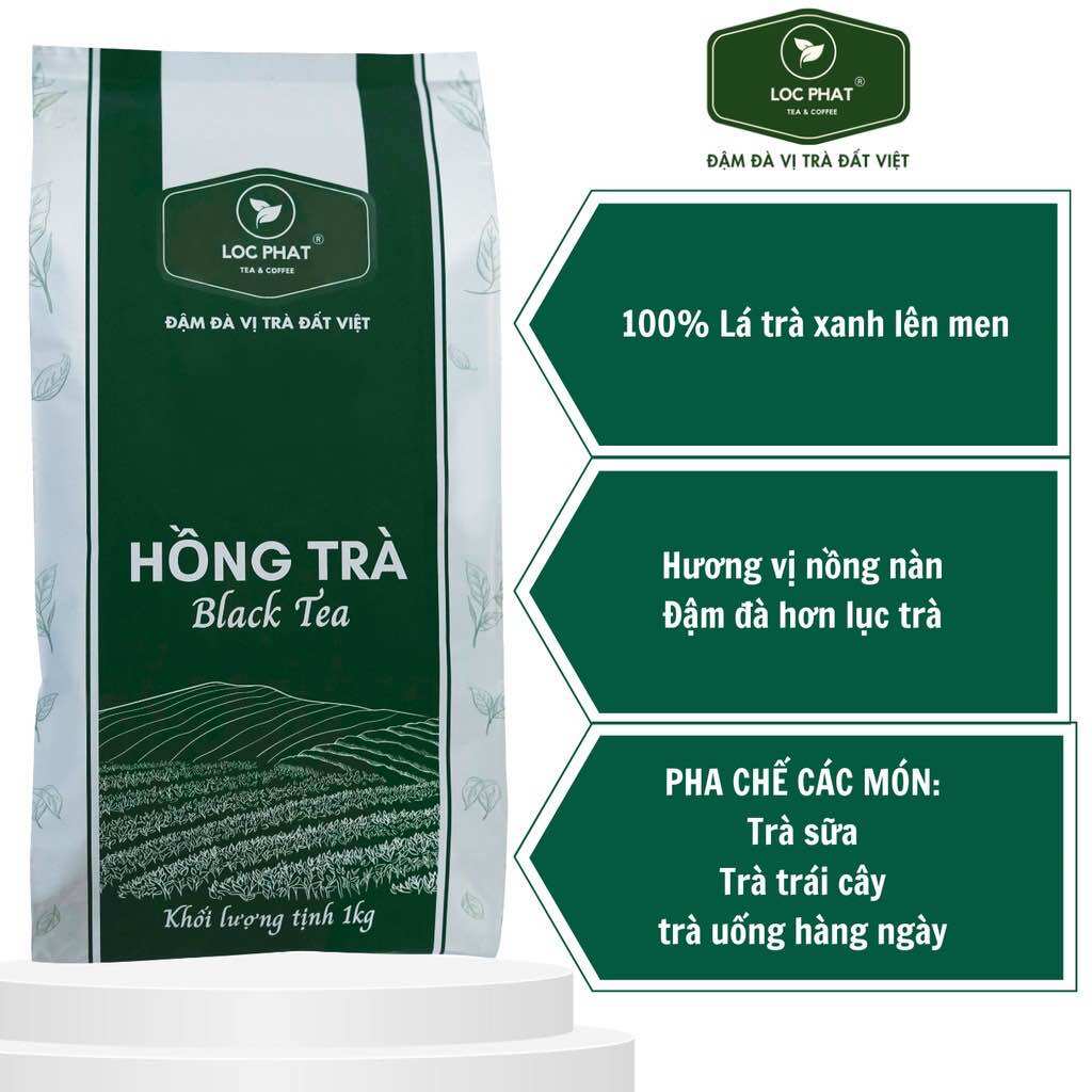 Hồng trà lộc phát - 1kg - dùng để pha chế đồ uống