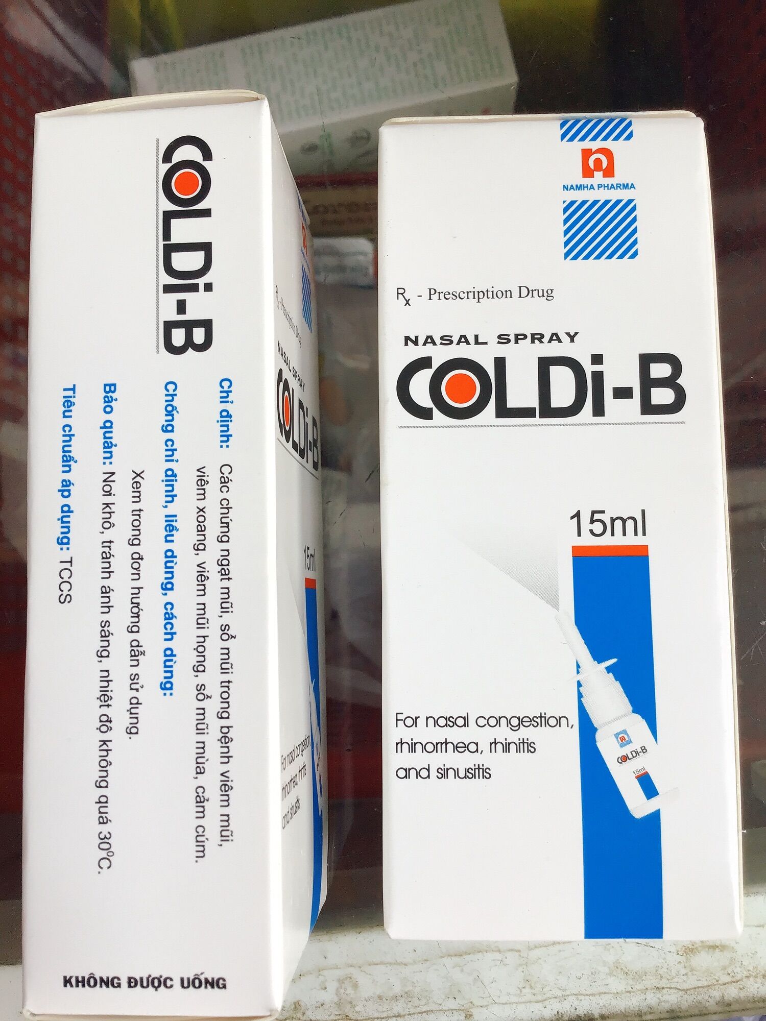 Xịt mũi COLDI-B 15ml - Ngạt mũi, sổ mũi hiệu quả