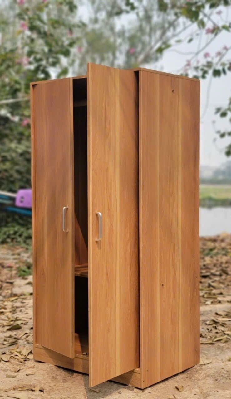 Ship hoả tốc Tp.HCM - Tủ Gỗ Lắp Ghép 2 Cánh Lớn (120x60x40cm)
