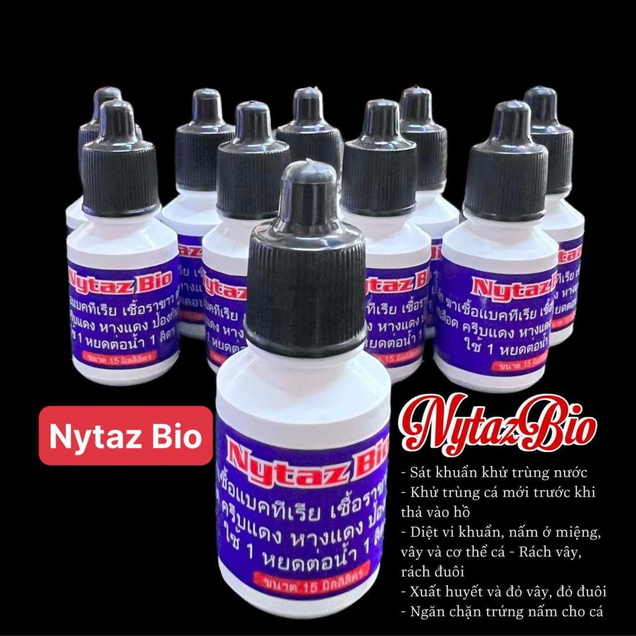 Nytaz Bio sát khuẩn khử trùng nước cá