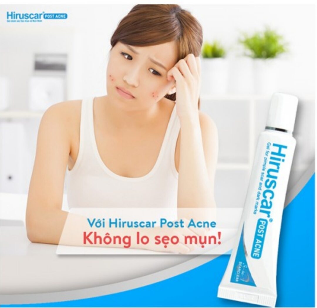 GEL LÀM MỜ SẸO MỤN VÀ MỤN THÂM HIRUSCAR POST ACNE