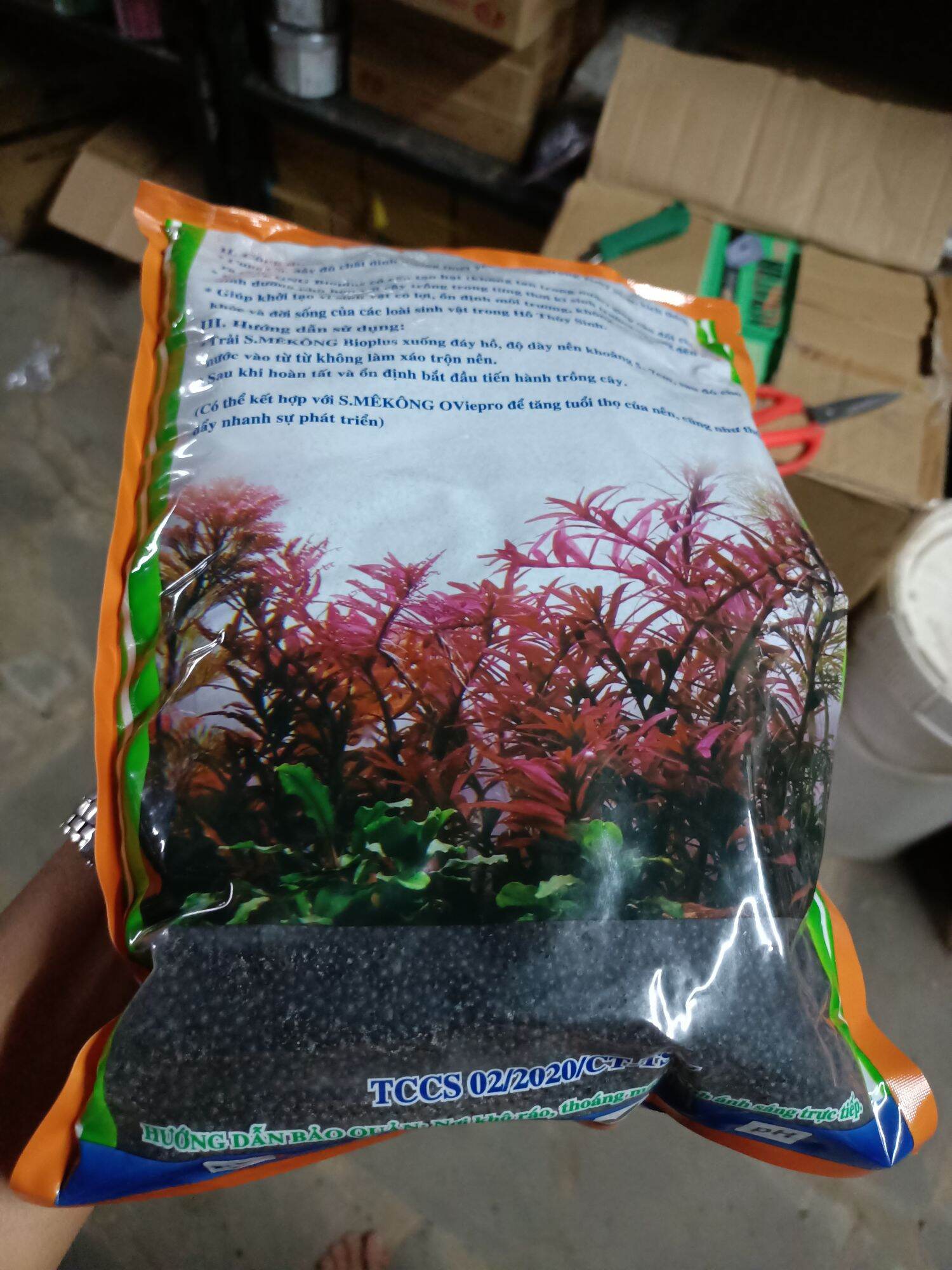 PHÂN NỀN THỦY SINH SMEKÔNG , ĐẤT NỀN TRỒNG CÂY