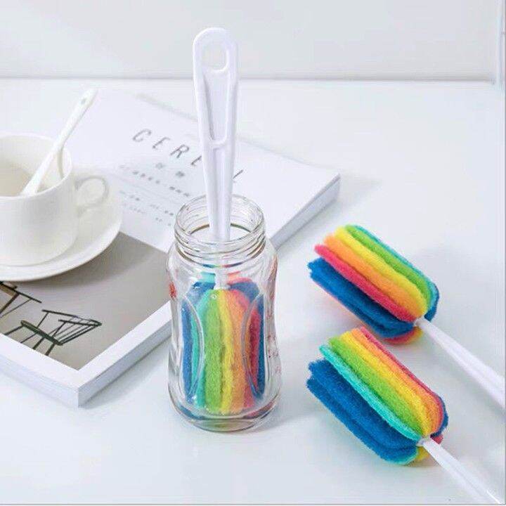 Dụng cụ cọ rửa Bình sữa, Cốc, Ly bảy màu