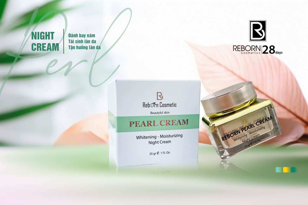 [ Chính Hãng ]Kem Nám Đêm REBORN COSMETICS_25gr