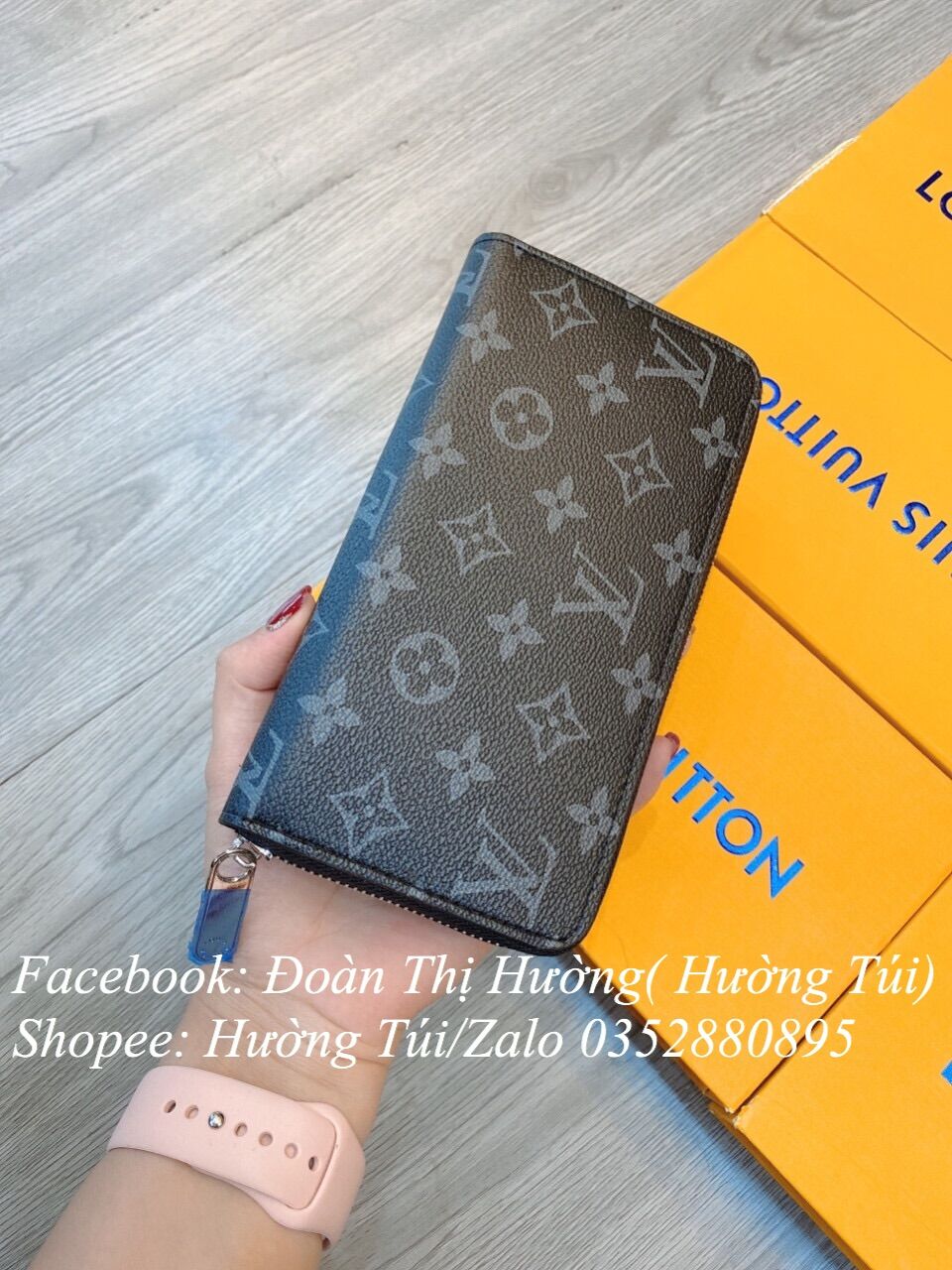 Ví xinh nhiều ngăn có hộp