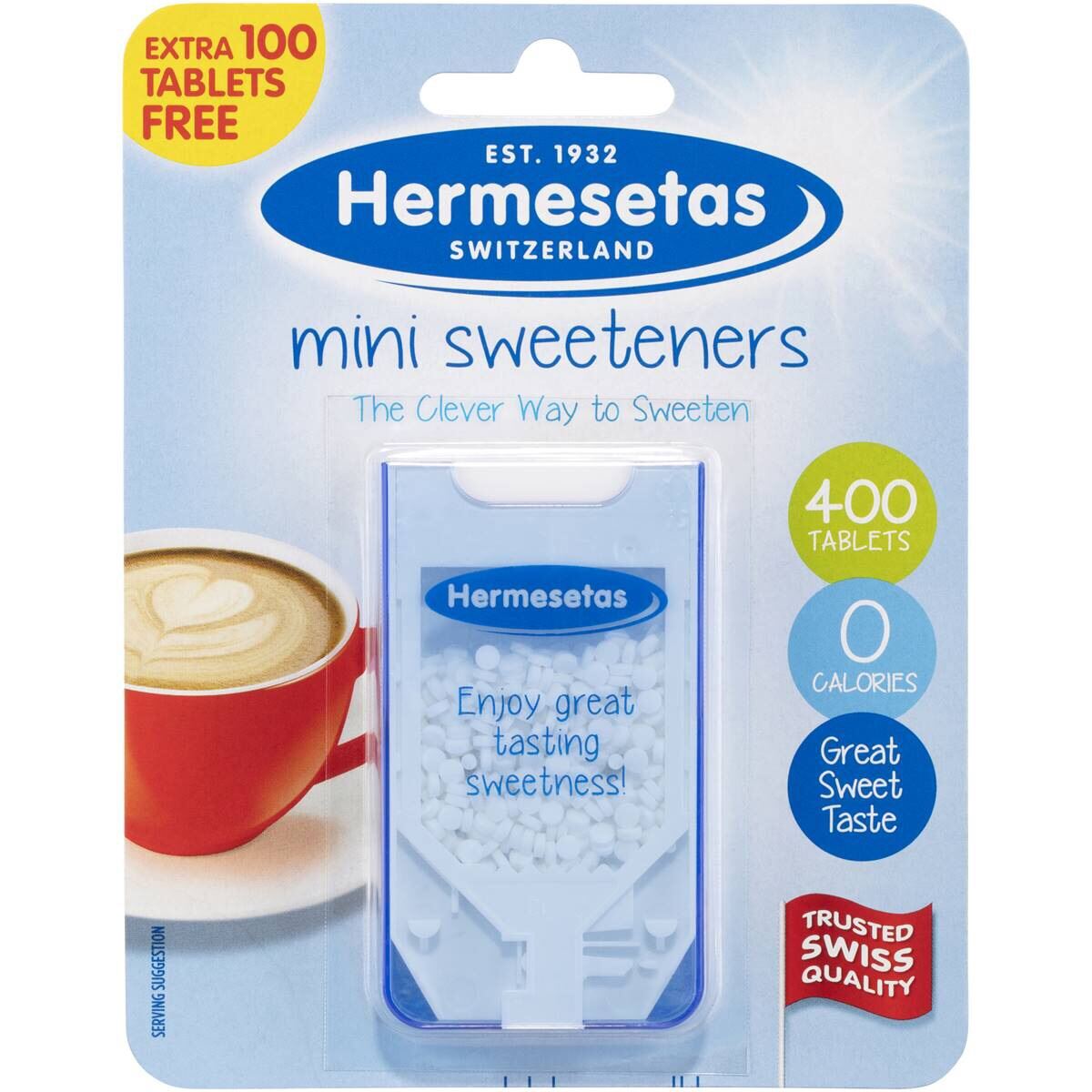 HCMĐường ăn kiêng Hermesetas sweeteners 400 viên