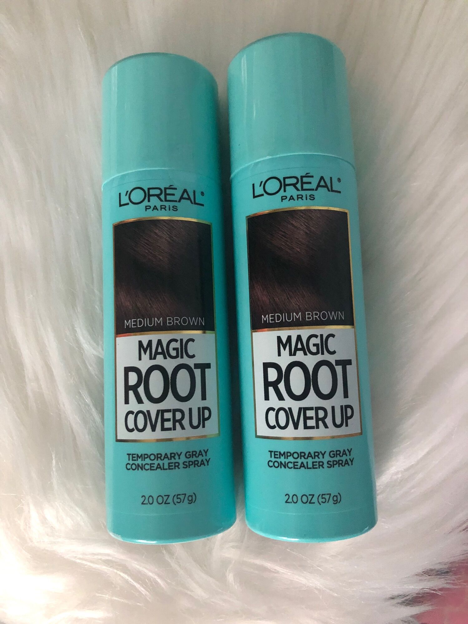Nhuộm tóc phủ bạc tạm thời L'Oreal Paris Magic Retouch Temporary Root Conceale - Medium Brow .Nâu đen sáng