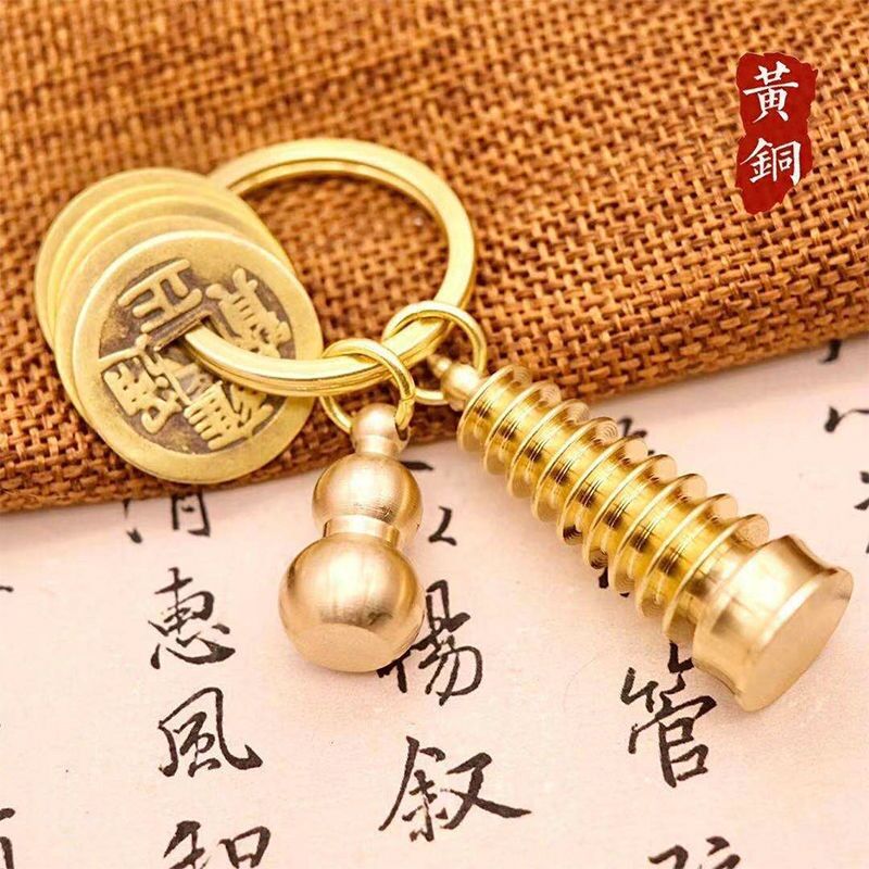 Móc khoá đồng tháp nghênh phong
