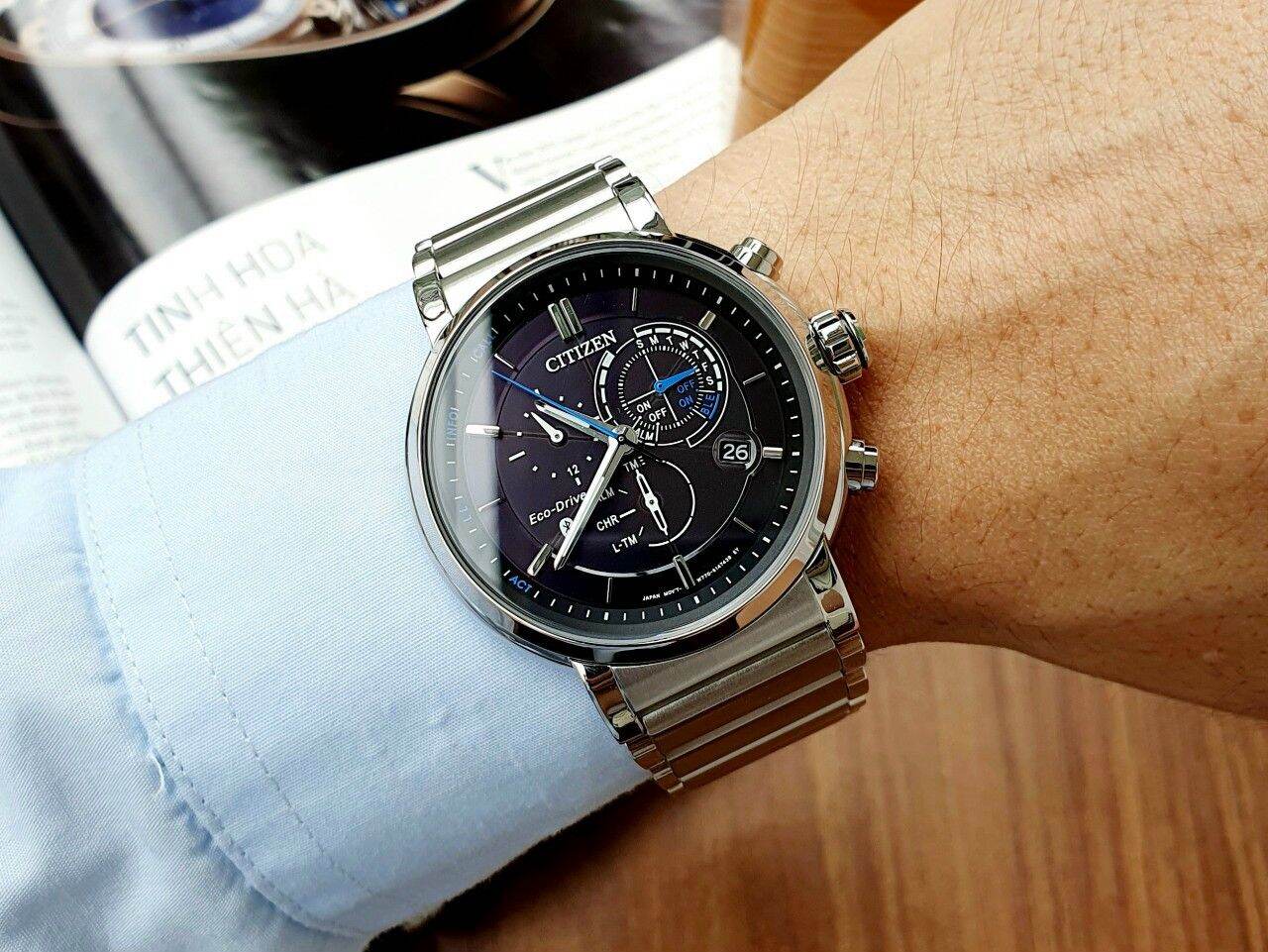 Citizen Eco Drive Proximity Pryzm BZ1000-54E