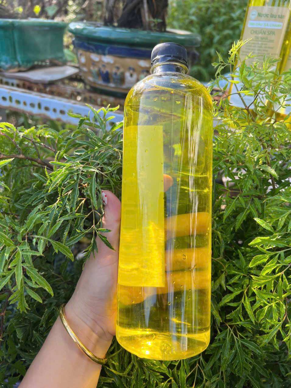 Combo 2 chai NƯỚC LAU SÀN TINH DẦU SẢ CHANH NGUYÊN CHẤT - DUNG TÍCH 1 LÍT/CHAI