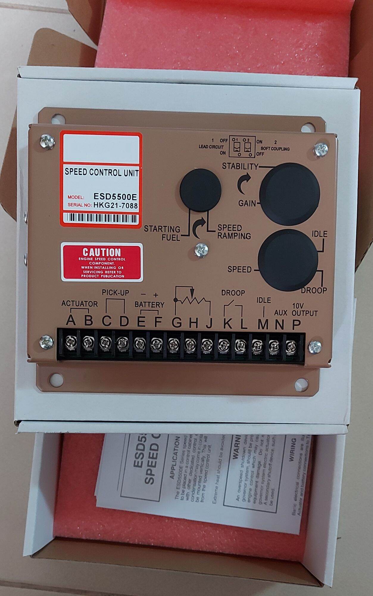 Bộ điều tốc ESD 5500E dùng cho máy phát điện