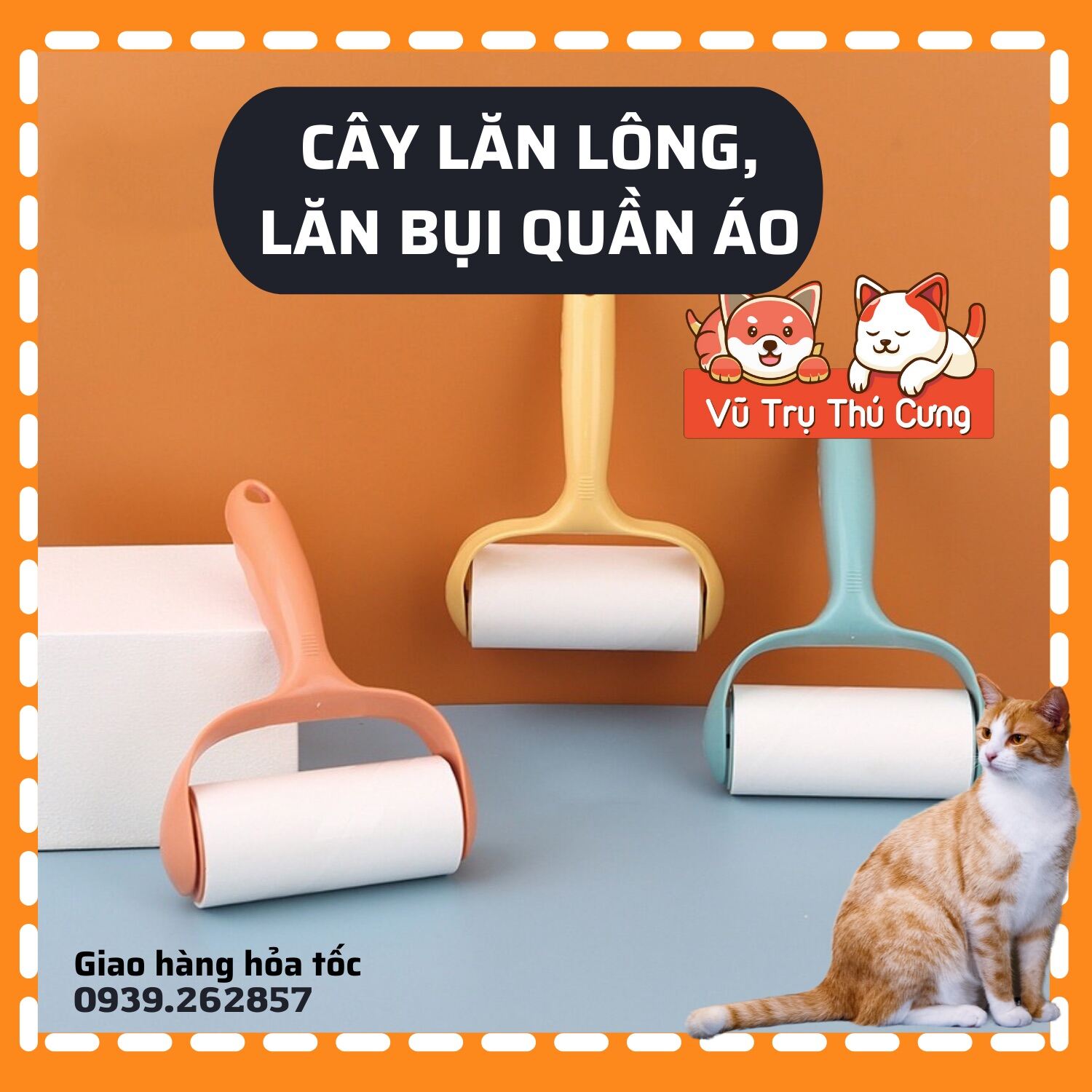 Cây lăn lông chó mèo giá rẻ, lăn bụi quần áo, ga giường