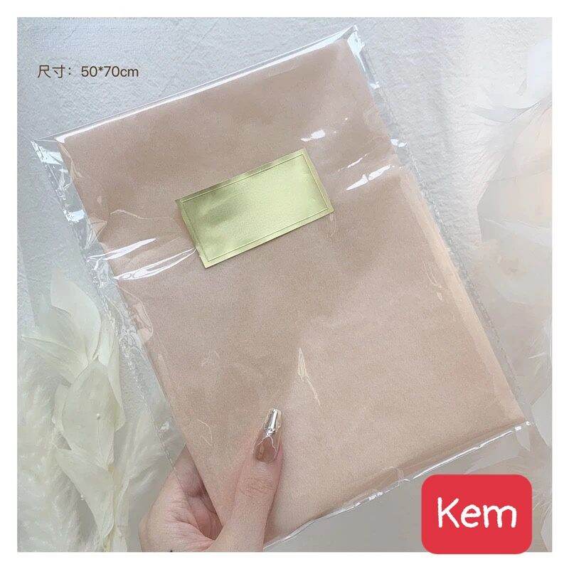 Set giấy nhún decor chụp ảnh mẫu nail phụ kiện chụp hình trang trí