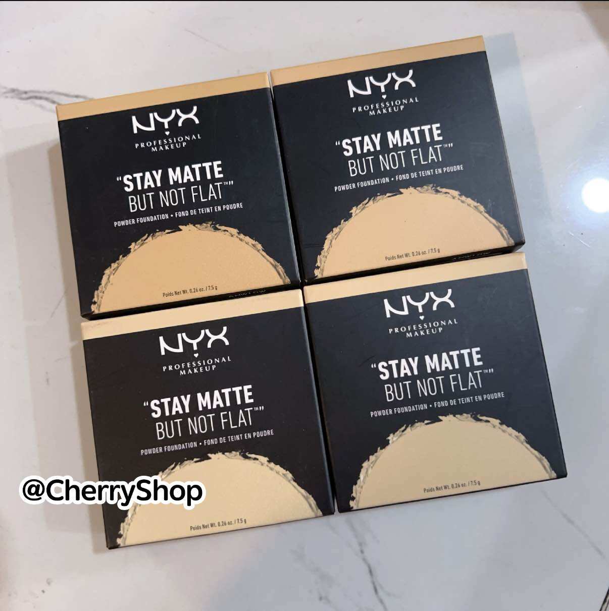 Phấn nền NYX Stay Matte But Not Flat Powder Foundation