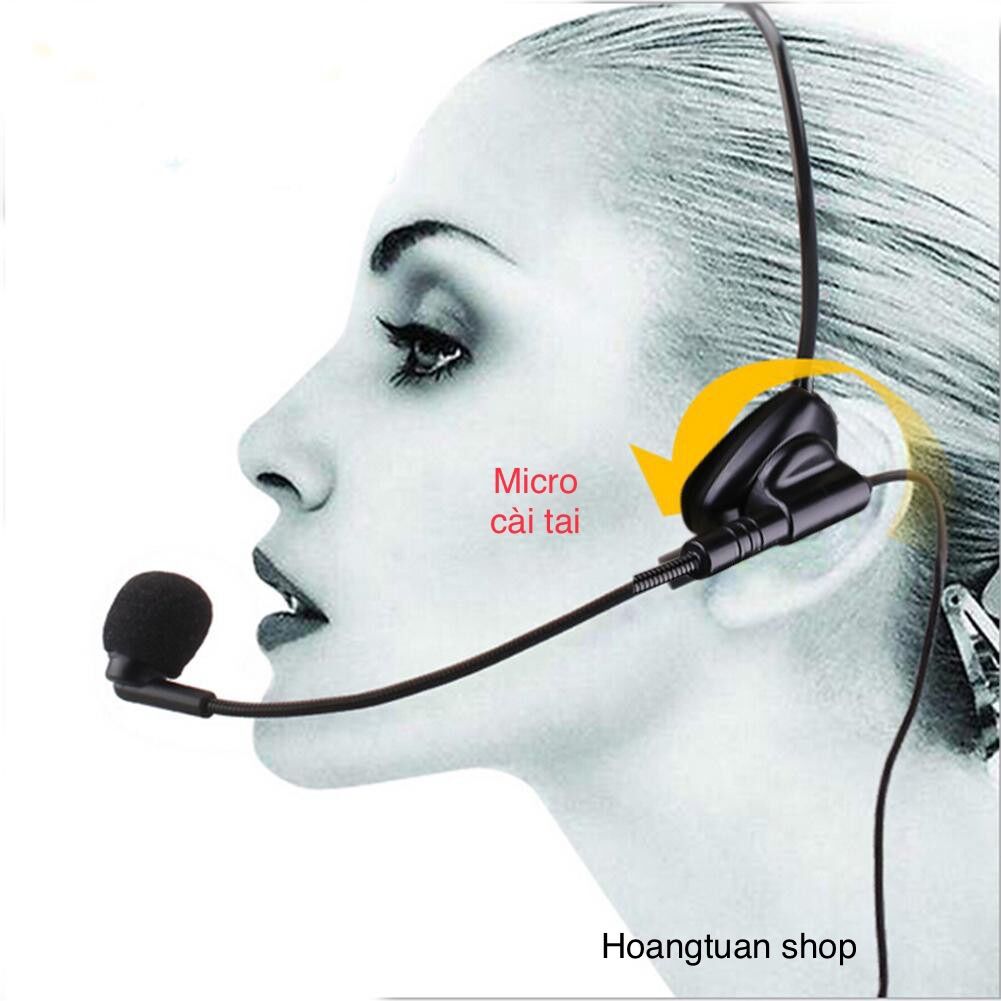 Bộ micro đeo tai có dây tiện lợi