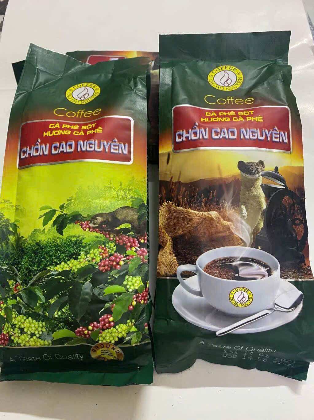 COMBO 6 GÓI CÀ PHÊ CHỒN XANH 500gr của CAO ĐẠI NGUYÊN