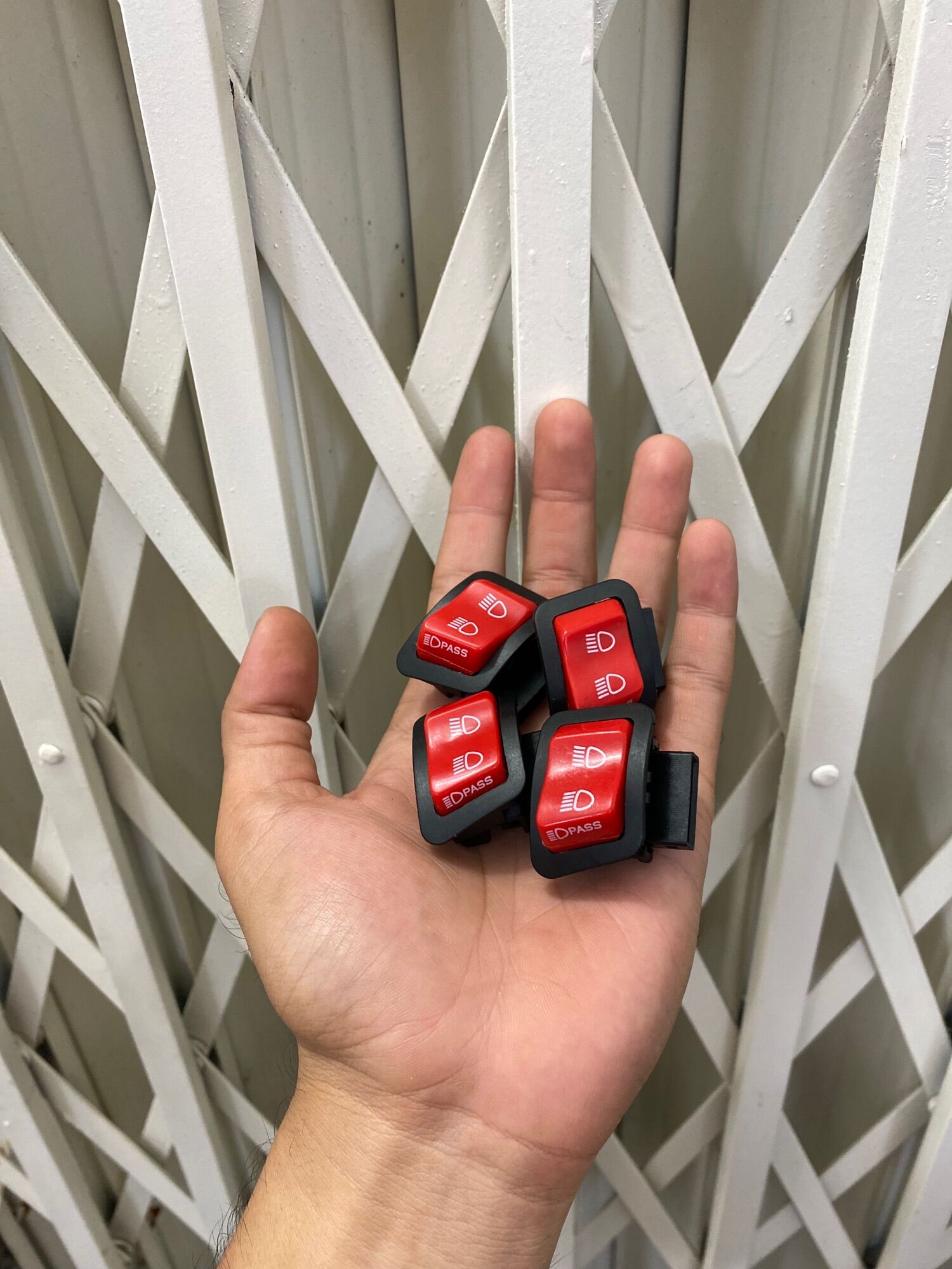 NÚT passing ĐỎ, Công tắc passing SH màu ĐỎ