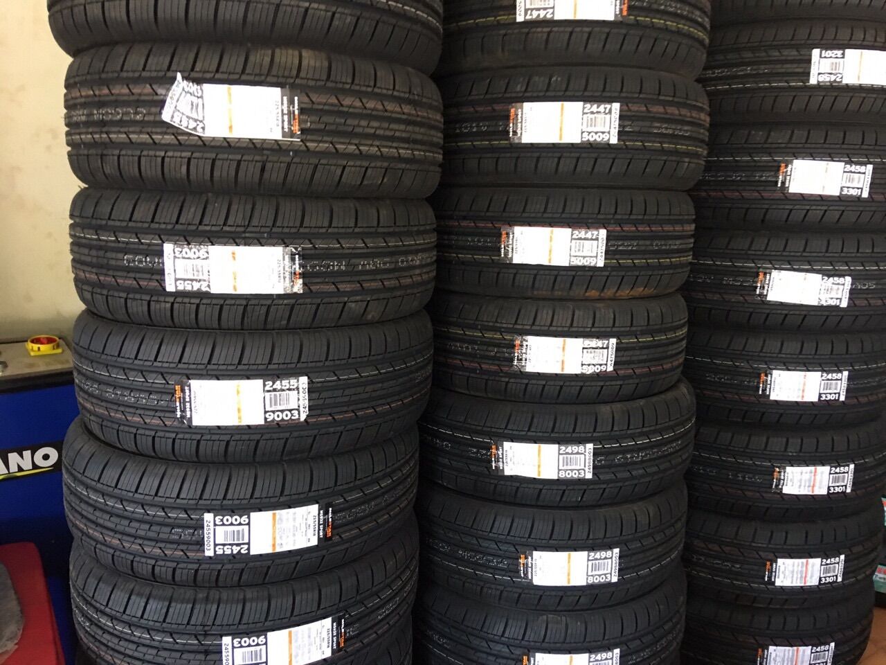 Lốp xe MILESTAR  185/65r14 lốp xe xuất Mỹ , chạy siêu êm, giá cực mềm