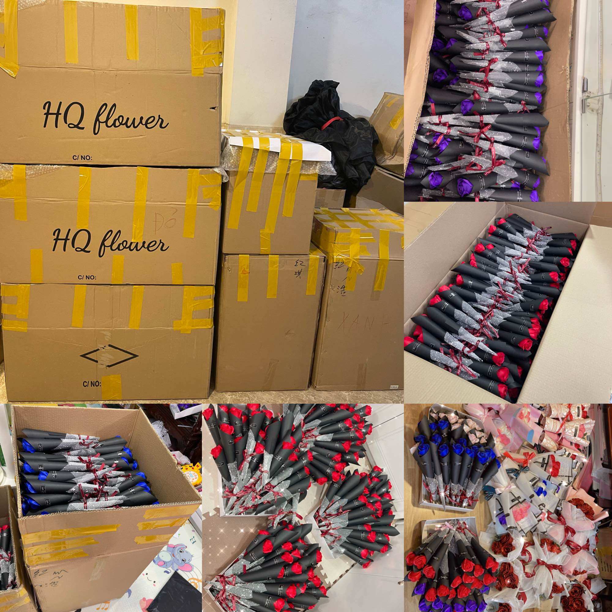 Hoa sáp 1 bông siêu xinh y ảnh ( đặt tối thiểu 10 bông)
