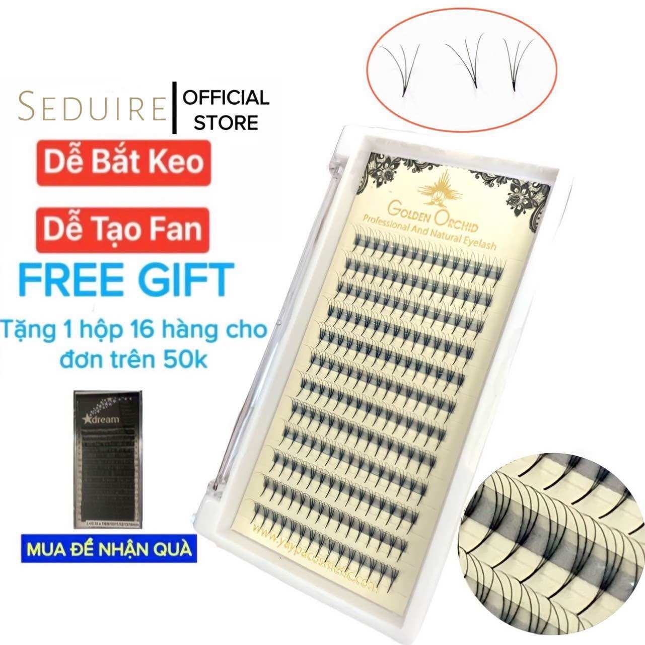 Mi fan 3D loại 12 hàng đủ size