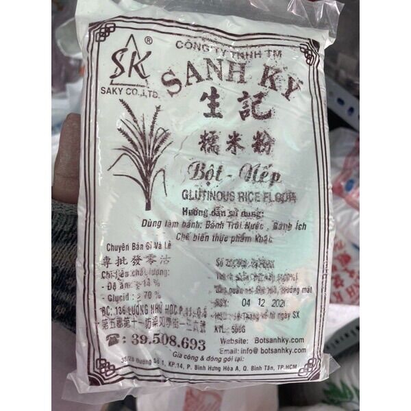 Bột nếp Sanh ký loại 1kg