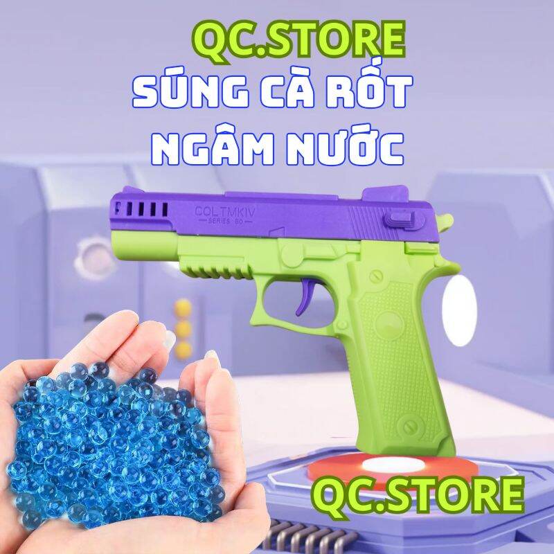 [Full] Đồ Chơi Súng Cà Rốt Vô Tri Trọng Lực Giảm Stress Dao Súng Cà Rốt Vô Tri Ngân M191 Nở in 3D Ho