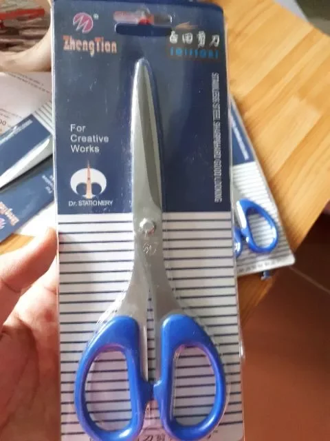 Kéo cắt văn phòng, nhà bếp, cắt tóc dài 17 cm