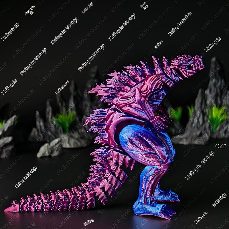 Mô Hình Khủng Long 3D In Thực Tế Di Chuyển