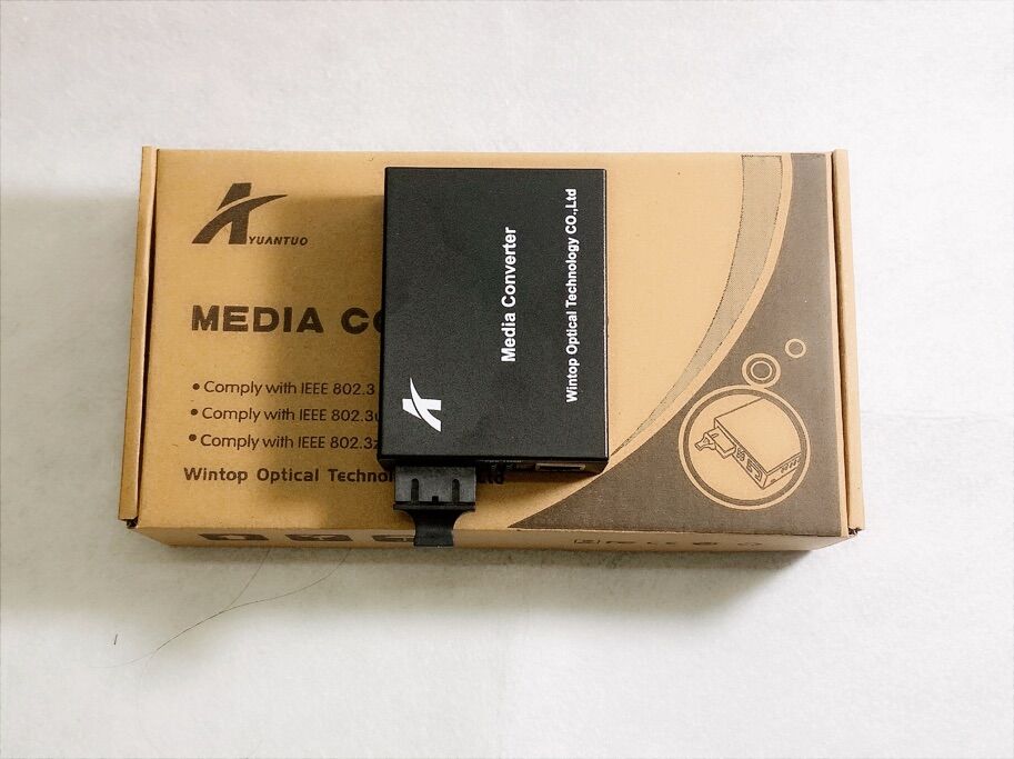 Converter Single mode 1 sợi quang & 2 sợi quang 10/100/1000