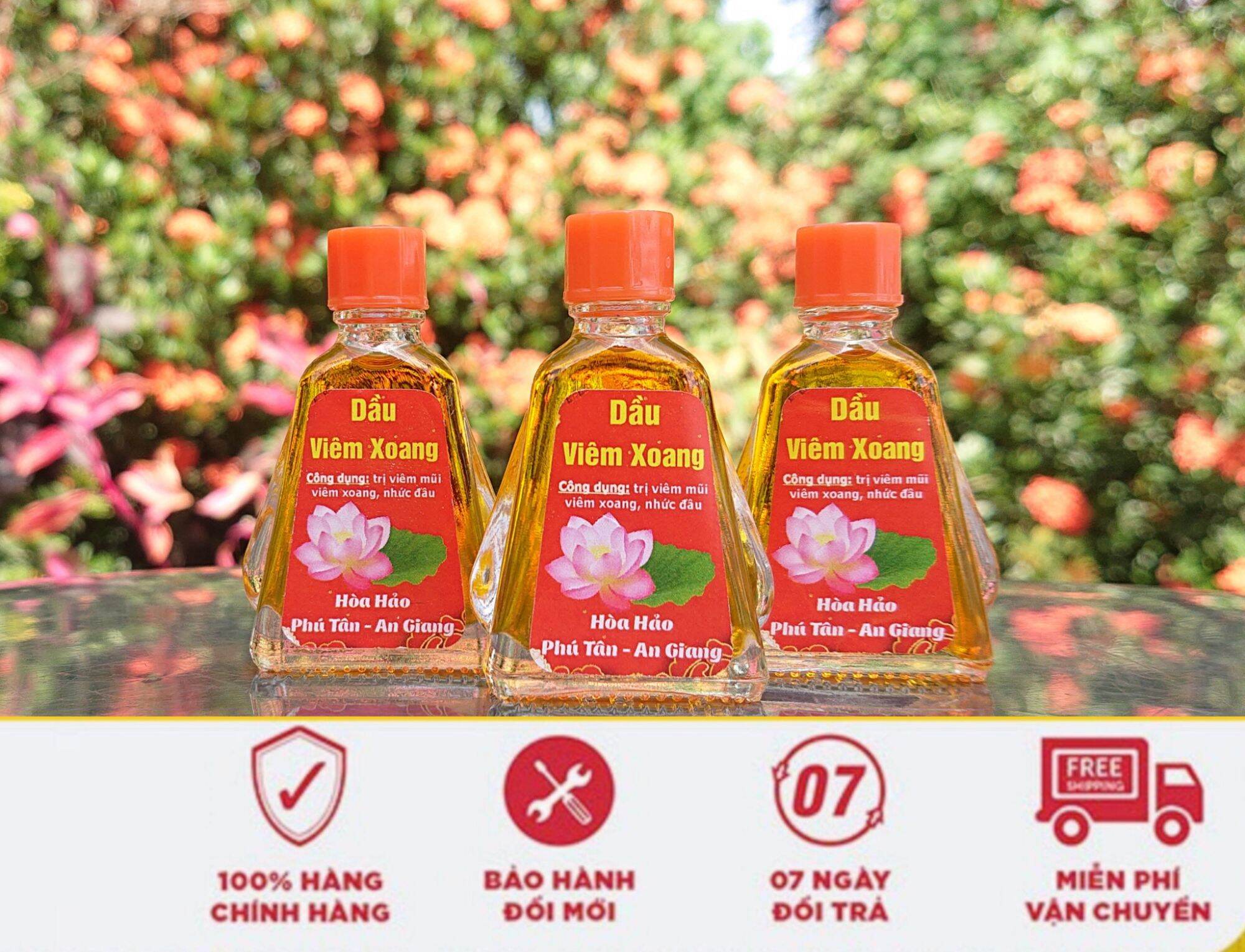 Combo 5chai Dầu Viêm Xoang Thảo Dược Gia Truyền chai lớn 7ml