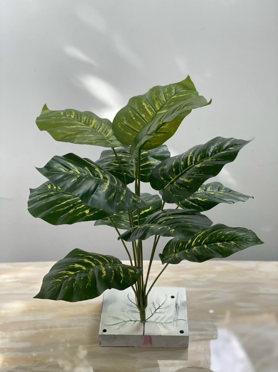 Cây Lá Giả Decor Trang trí Cây 12 Lá
