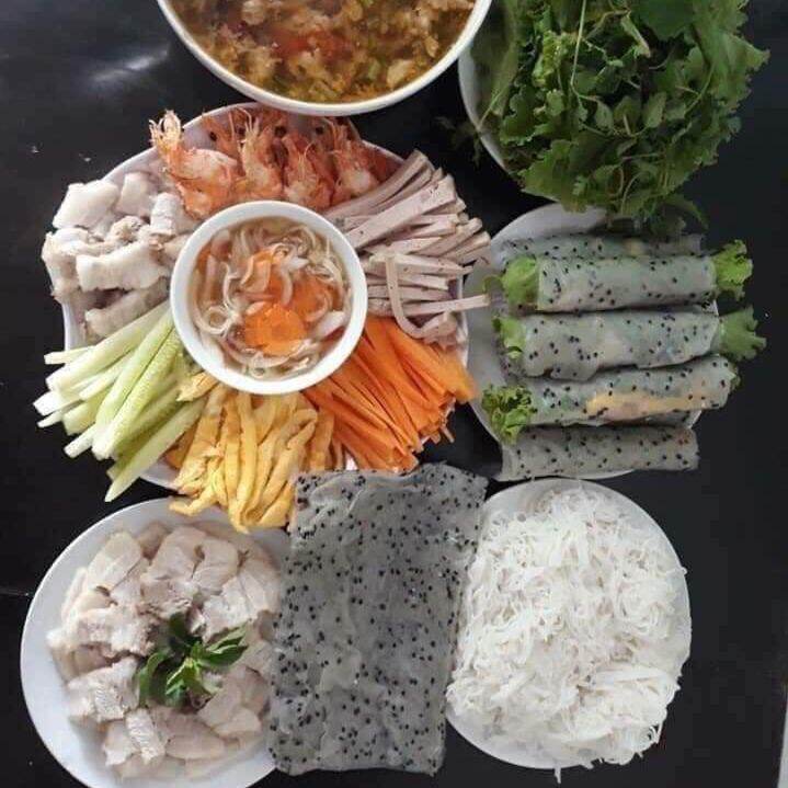 Bánh tráng nhúng mè đen Phan Rang 1kg